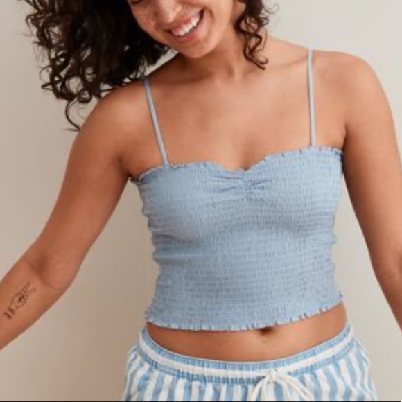 ❌SOLD❌New Aerie Smocked Tube Top - Picture 5 of 5